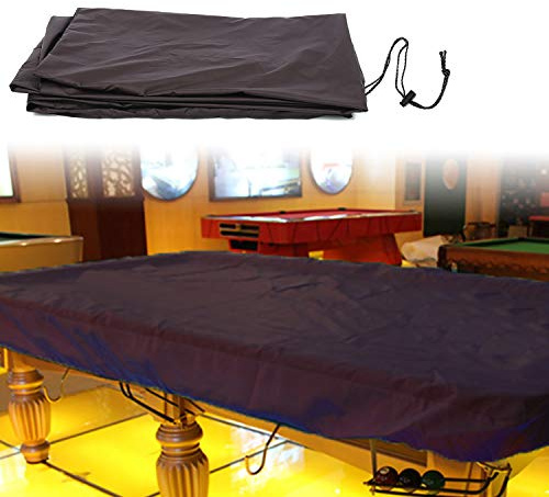 GEBIN 8 Ft Abdeckplanen Für Billardtische, Billard Tischabdeckung Billardtischabdeckung Snooker Waterproof Abdeckung Gartenmöbel Abdeckung Für Billard, Snooker (8Ft-245 * 140 * 20cm)