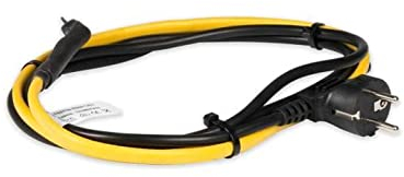 Selfio Rohrbegleitheizung Frostschutz Heizleitung 6 m 60 Watt Heizkabel mit Thermostat