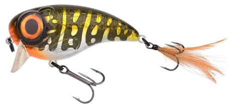 Spro Fat Iris 6cm/17gr. Wobbler Slow Floating TT.: 50cm Gamakatsu Drillinge