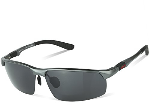 DUCO Herren Heiße Mode Driving Sonnenbrille Polarisierte Brille Sport Eyewear Angeln Golf mit Al-Mg Rahmen DC8188