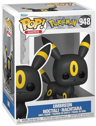 Funko POP! Games: Pokemon - Umbreon - Collectable Vinyl Figure - Gift Idea - Official Merchandise - Toys for Kids & Adults - Video Games Fans - Model Figure for Collectors and Display