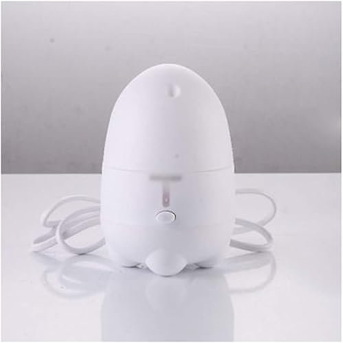 OUSIKA Cuociuova, Cuociuova a Vapore, un Piccolo Cuociuova a Vapore for 1 Persona, Spegnimento Automatico for la Colazione Domestica Cuociuova Elettrico Vapore (Color : Blanc)