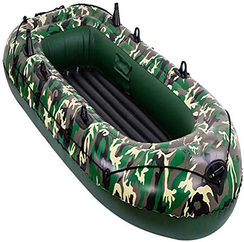 CCKUHN Schlauchboot mit Rudern, Schlauchboote für Erwachsene, Schlauchboote für Flüsse, Angelboot