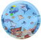 Aufblasbare Sensorische Wassermatte für Haustier und Baby | 100 x 100 cm Sensory Water Mat | Sommer Wasserspielmatte Wasserbett Kühlmatte für Hund und Katze