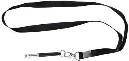 BESPORTBLE Hundepfeife Mit Lanyard Für Effektives Hundetraining Für Rückruf Leise Signale Geeignet Für Hunderassen Leicht Und Tragbar Schwarz