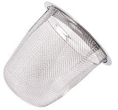 Edelstahl-Tee-Ei, Metall-Teekanne, Ersatz-Sieb, wiederverwendbarer Teefilter, Teeblätter, Beize für lose Kräuterblätter (5 cm)