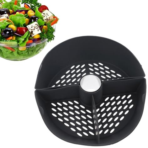 Inserto De Vaporera De Silicona Para Olla,Vaporizadora De Alimentos De Silicona,Divisor de vapor para verduras - Cesta multifuncional a prueba de calor segura del vapor de la comida para el pote y la