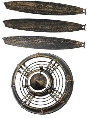 HYTROVE Decorazione Da Parete in Stile Industriale Retrò Ornamento Aeroplano in Ferro Appendiabile Per Casa Ufficio e Soggiorno Design Vintage Chic