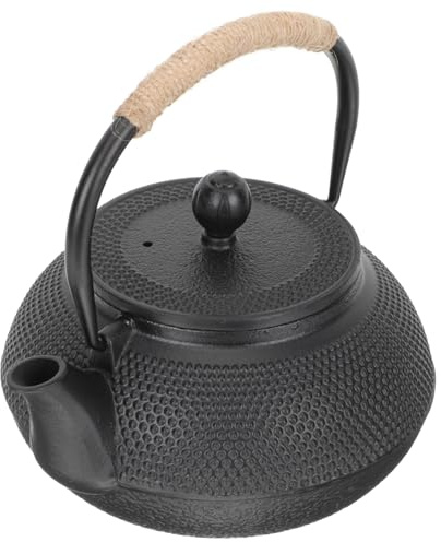 LIFKOME Théière Fonte Petite Théière Pour Bureau Et Maison Avec Infuseur à Thé
