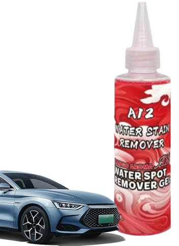 Remover de agua de agua 150 ml - limpiador de manchas automotrices, fórmula resistente a la intemperie | Protección anti-Fog RainSpot para espejo de los faros delanteros, acabado de RV del parabrisas,