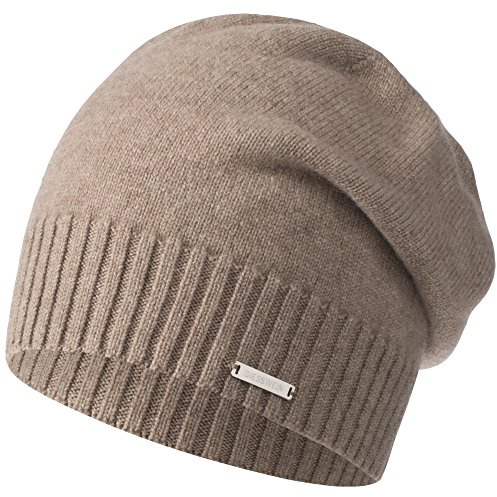 Giesswein Cashmere Beanie - Dünne Kaschmir Mütze Unisex | Feine Strickmütze für Damen & Herren – Longbeanie aus Kaschmir, leicht, weich & elegant