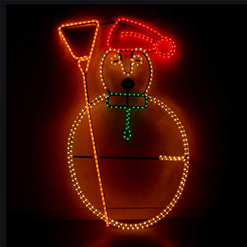 Weihnachtsfigur, groß, 133 x 80 cm, geeignet für den Außenbereich, Ref. 143-1