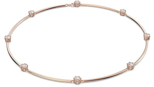 Swarovski Collana Constella Bianco, Placcato color oro rosa 5609710