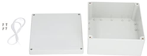 Anschlussdose IP65 Wasserdichter Abzweigdose 192 x 188 x 100 mm ABS Kunststoff Elektronische Gehäuse Box mit Zubehör, Kunststoffgehäuse Aufputz Verteilerdose