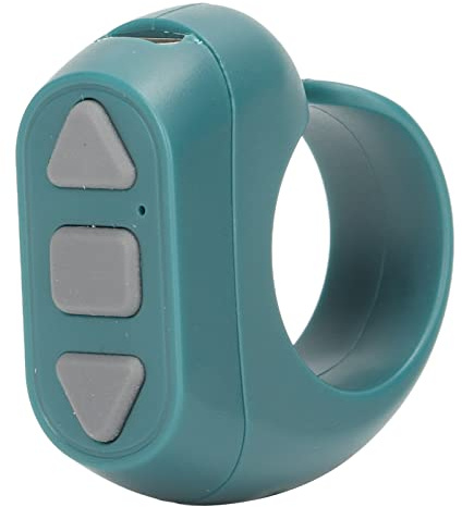 Bluetooth-Kamera-Videoaufnahme-Fernbedienung, 3 Tasten TikTok Ring Controller Page Turner, Fernbedienung für iPhone, IPad, IOS, Android