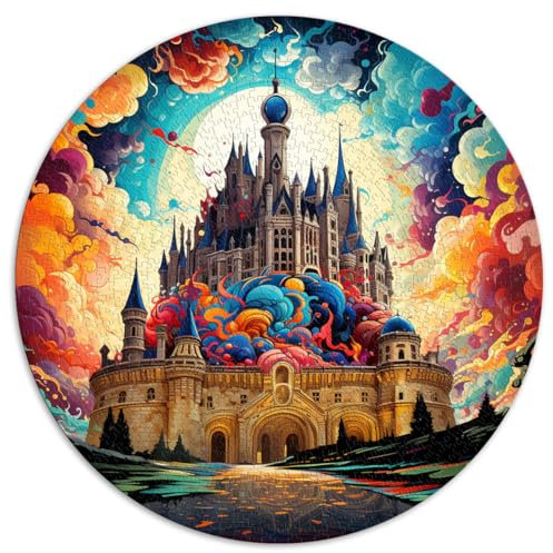 Puzzle für Schloss Chambord, 1000 Teile, 67,4 x 67,4 cm, Lernspielzeug, Familienspiele, Weihnachts- und Geburtstagsgeschenke, Kunstwerk von