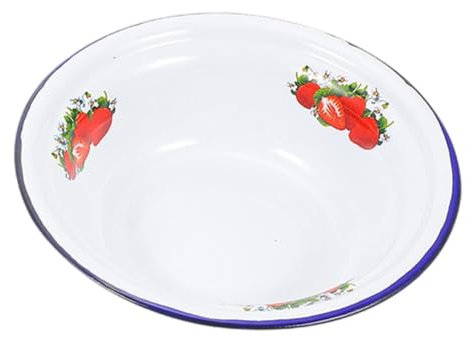 MAGICLULU Ciotola Per Zuppa Di Noodles in Ferro Ciotola Da Cucina in Stile Vintage Resistente e Facile Da Pulire