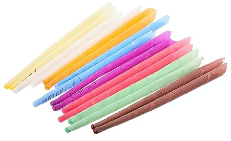 Ipetboom Velas para Oídos Aroma 8 Pares Kit Limpieza Cera y Tela Prácticos Suministros Cuidado Oído Uso en Hogar y Salón para Alivio Tapados