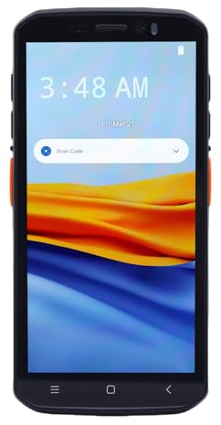 Handheld -Barcode -Scanner, 5,5 -Zoll -Touchscreen Rugged Barcode Scanner mit 4G LTE 5G WiFi & IP65 für Einzelhandel, Lagerung, Logistik