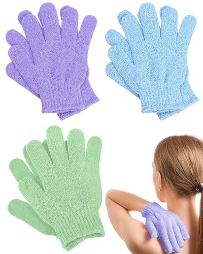 GAJUS 3 Paare Mikrofaser Handschuhe Staubhandschuhe Auto Abstauben Korallenvlies Waschbar Reinigungshandschuh für Küche Jalousien Möbel Lampen & schwer erreichbare Ecken (4 Handschuhe)