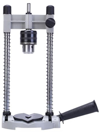 Cordless Electric Drill Stand with Spring Assistance and 90 Degree Vertical Positioning for Accurate Drilling Multifunctional Drilling Aid