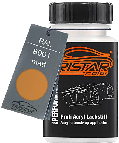 TRISTARcolor RAL 8001 Ockerbraun matt Lackstift 50 ml schnelltrocknend