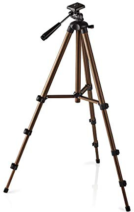 TronicXL 360° Kamerastativ Universal Dreibein Kamera Stativ Aluminium 130cm für DSLR kompatibel mit Canon EOS Nikon Samsung Canyon Rollei Sony Slider lumix G Fotokamera Videostativ Photostativ