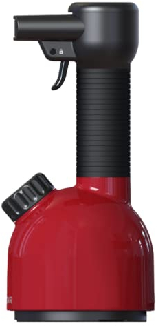 Laurastar IGGI Intense Red - Defroisseur de Vapor a Mano, Desinfecta y Descontamina Textiles y Objetos, Compacto y Portátil con Diseño Elegante
