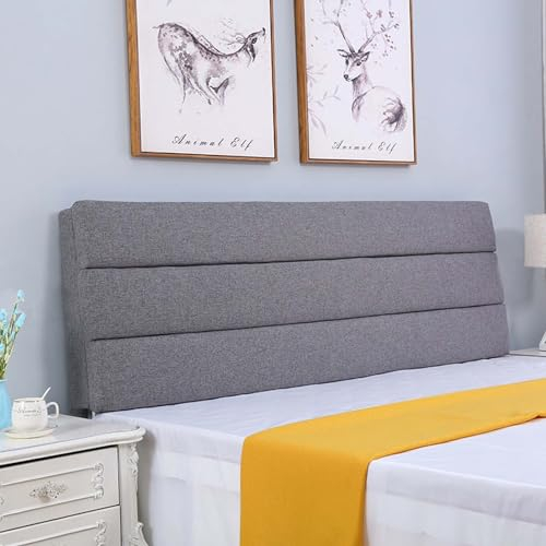YSZBD Bett Kopfteil Gepolstert Bett Kopfteil Bezug RüCkenlehne Bett Wandkissen Bett Bett Kopfteil Kissen Polster Kopfteil BettrüCkwand Polster(#10,180x50x5cm)