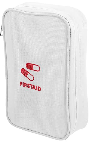 PAMINGONO Medizintasche Großer Erste Hilfe Beutel Oxford Gewebe mit Reißverschluss Tragbar für Camping Wandern Reise Notfalltasche mit Tragegriff