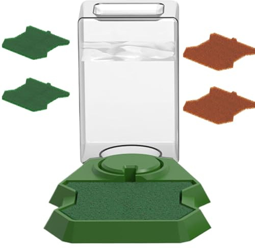 Generico Reptilvattendispenser, ödla matare, sköldpadda matare, terrariumdrickare, reptilfoder, halkfri sköldpadda matare