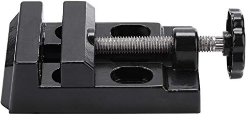 KIMISS Mini Tornillo de Banco de Mesa para Carpintería y bricolaje: Herramienta de Sujeción Compacta de Aleación de Aluminio para Proyectos Pequeños y Uso Doméstico