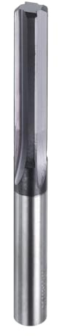 QUARKZMAN Alesatore A Percussione In Carburo 0.22(5.588mm) Diametro A Dritta A Codolo Dritto Utensile Per Metallo E Torni Centri Di Lavorazione CNC Nero
