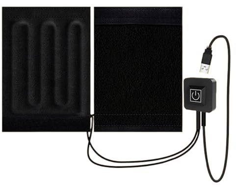 Beheizte Griffe für Motorrad – Heizung für Winterhände – USB-betriebene Heizgriffe für Motorrad – für Geländemotorrad, Scooter, Straßenmotorrad und Quad