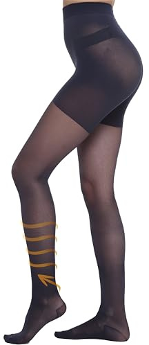 BeonTop Collant Compressione Graduata Donna 70 Den - Calze Compressione Graduata Donna 17-18 mmHg, Calze Elastiche 70 Denari, Elastocompressive, Massaggianti, Riposanti - Made in Italy