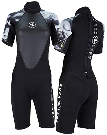 Aqua Lung Hydroflex Damen Shorty schwarz-weiß, Größe:M
