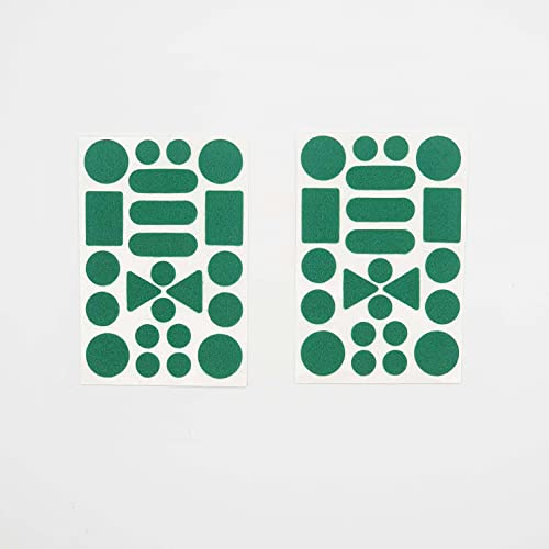 Jumbo 16V/2 Set Feltrini Speciale 46Pz, Verde, Taglia unica