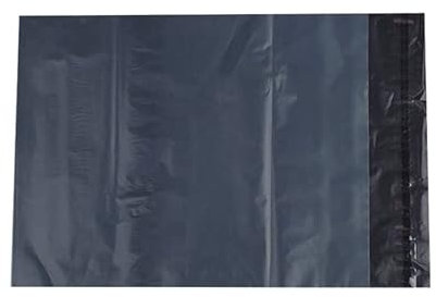 50 Stück schwarze Kunststoff-Aufbewahrungstaschen Umschläge Versandtaschen Selbstklebende Versiegelung Kunststoffbeutel Versandbeutel Versandbeutel (50 Stück 32 cm x 45 cm)