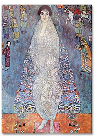 Pixxprint Glasbild, Wandbild auf Echtglas, Gustav Klimt - Elisabeth Lederer, 70x100 cm, inkl. Aufhängung und Abstandshalter