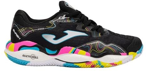 Joma Pádel Zapatilla Smash, 37-47 - Suela Reactive Ball Que Absorve Impactos y Evita Torsiones en Articulaciones