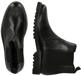 Clarks Berwick Easy Mens Black Leather, 8
