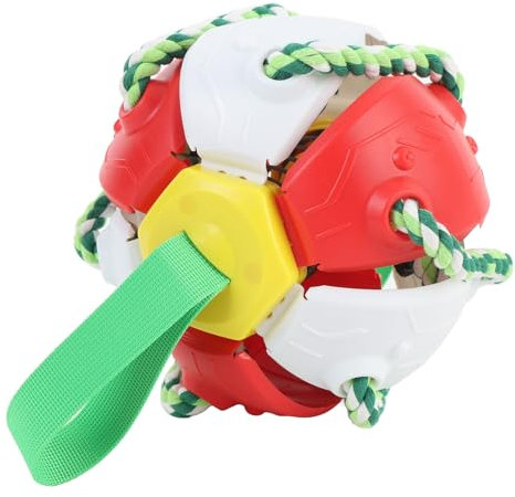 Srliya Bola de Disco Volador Juguete para Perros Bola de Platillo Volante Juguete para Perros Resistente Al Desgaste Resistente Al Agua Bola de Disco Interactiva para Perros para Juegos
