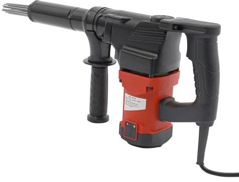 Nadelentroster 220V, 1100W Nadelentroster Elektrisch mit Schlüssel und Sicherungen, 3600-4500 BPM Handgerät Entrostierpistole zum Entfernen von Rost, Schweißschlacke