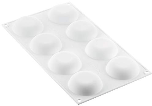SILIKOMART - KIT TARTE RING PALET ¿70 MM - SET STAMPO IN SILICONE ¿64 H 18 MM + 8 ANELLI