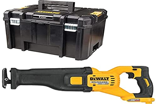 DEWALT DCS389NT-XJ Akku-Säbelsäge DCS389NT 54,0 Volt, 54 V, Gelb-Schwarz, DCS389NT-XJ-Sierra Sable sin escobillas XR FLEXVOLT 54V, DEWALT DCS389NT-XJ - Sierra Sable sin escobillas XR FLEXVOLT 54V