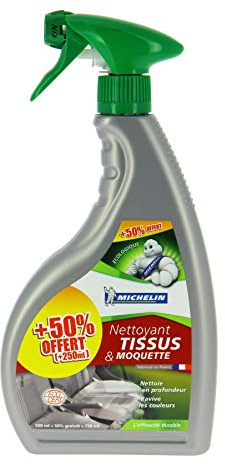 MICHELIN Nettoyant Tissu ÉCologique +50%, 500ml + 250ml