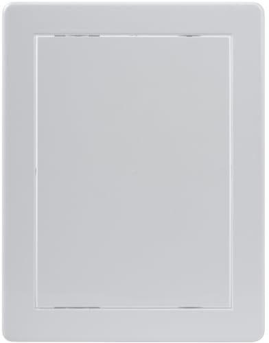 Vent Systems 150 x 200 mm Zugangsklappe aus ABS-Kunststoff für Trockenbau, Wand und Decke, Elektro- und Sanitär-Service-Türabdeckung, Rahmengröße 168 x 218 mm, Revisionsklappe, Abdeckung, Revisionstür