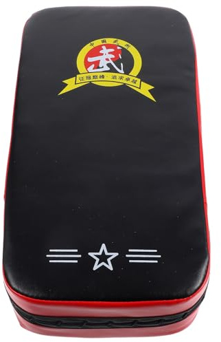 GARVALON Bouclier de Frappe PU Épais pour Boxe et Arts Martiaux Protections Résistantes pour Entraînement Taekwondo Kickboxing et MMA Cible de Coup de Pied avec Prise