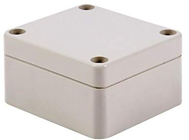 Waterproof Electrical Junction Box Outdoor Electrical Enclosure Box IP65 Junction Boxes Cable Connector ABS Plastic Project Box Enclosure Case(63 x 57 x 35mm) small white junction boxes