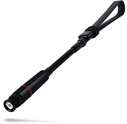 TWAYRDIO BNC Taktische 2-Wege-Funkantenne Dualband VHF UHF 144Mhz/430Mhz 47,5cm Handfunk-Scanner-Antenne mit Schwanenhals/Faltbar für Vertex Uniden Kenwood TK300 TK320